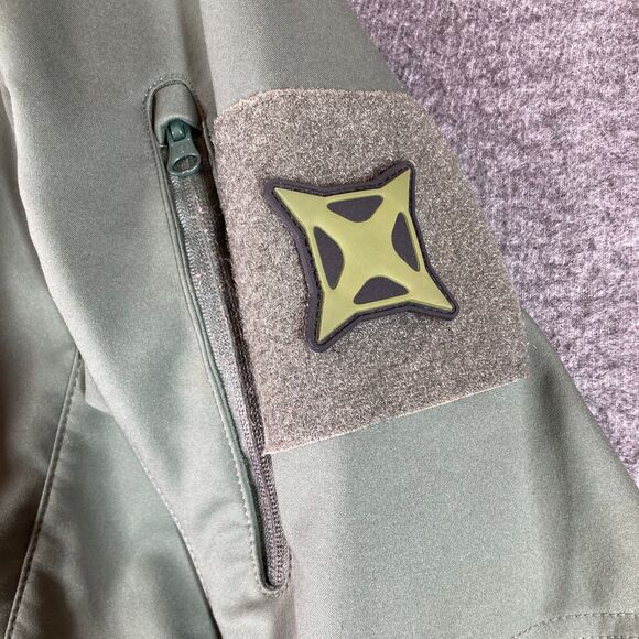 Tru-Spec 24-7 Series Tactical Softshell Athletic Shell Jacket Mens XL Green - Picture 4 of 14